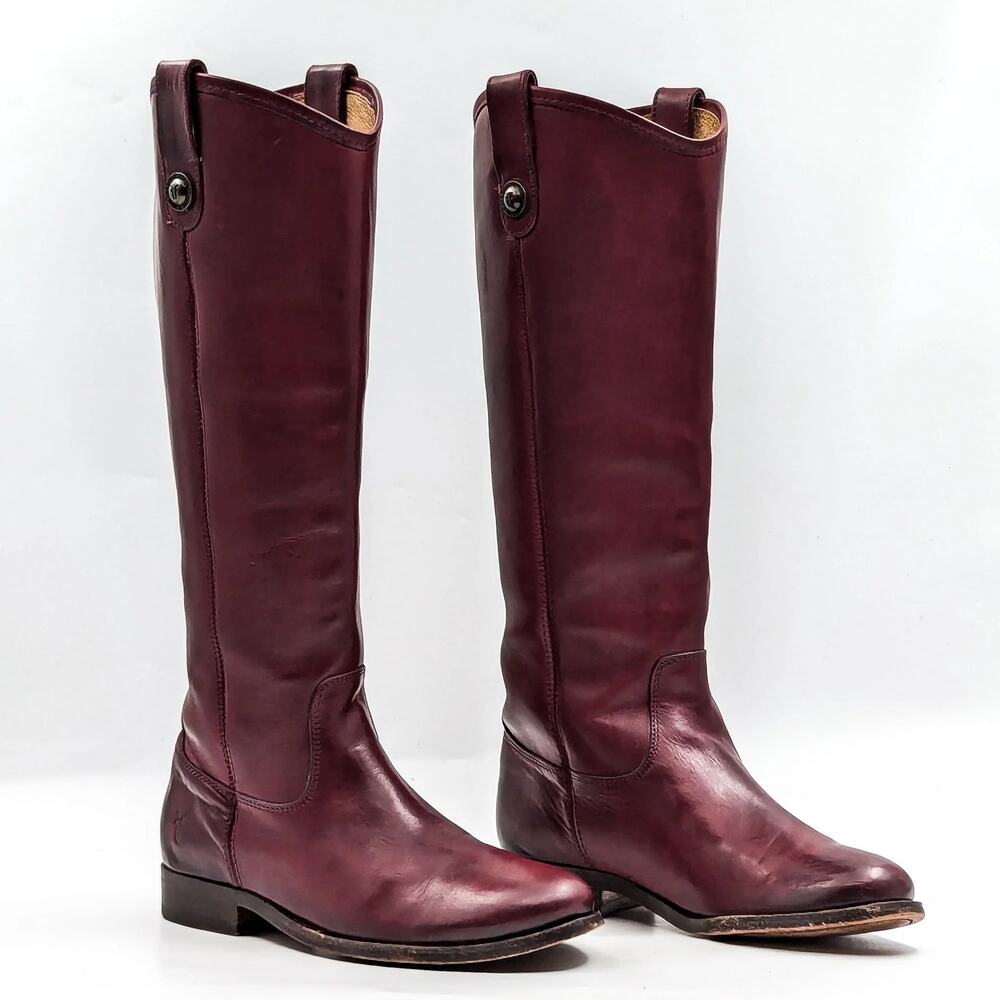 Frye Tall Leather Riding Boots